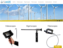 Tablet Screenshot of opti-mize.eu
